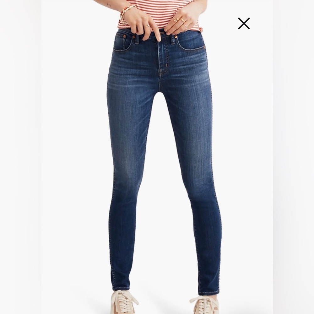 Madewell 10” High Rise Skinny Jeans Women’s Size 25